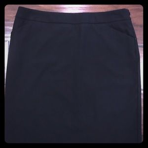 New York and Co black pencil skirt sz 4